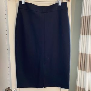 Front slit skirt